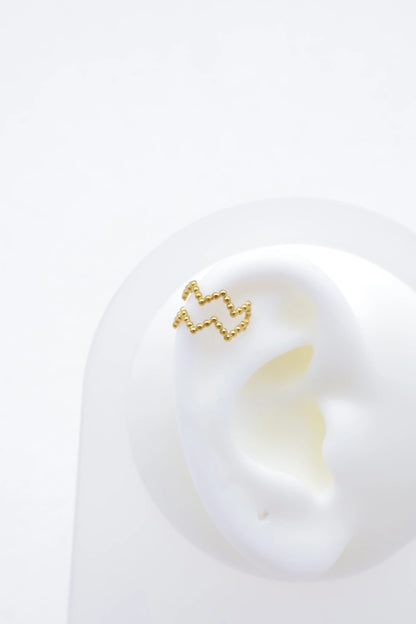 Boucles d’oreilles en acier inoxydable