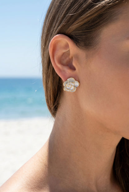 Boucles d’oreilles en acier inoxydable