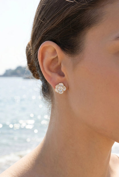 Boucles d’oreilles en acier inoxydable