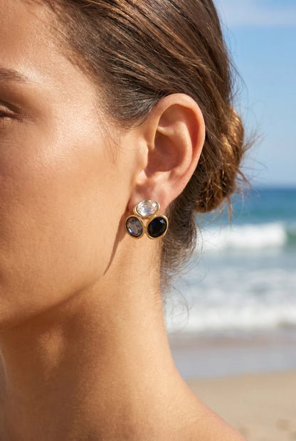 Boucles d’oreilles en acier inoxydable