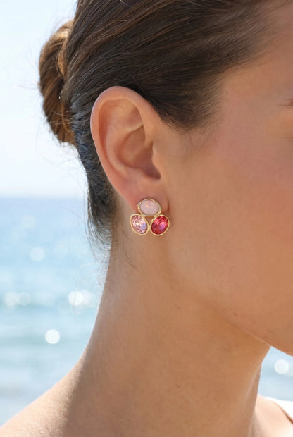 Boucles d’oreilles en acier inoxydable