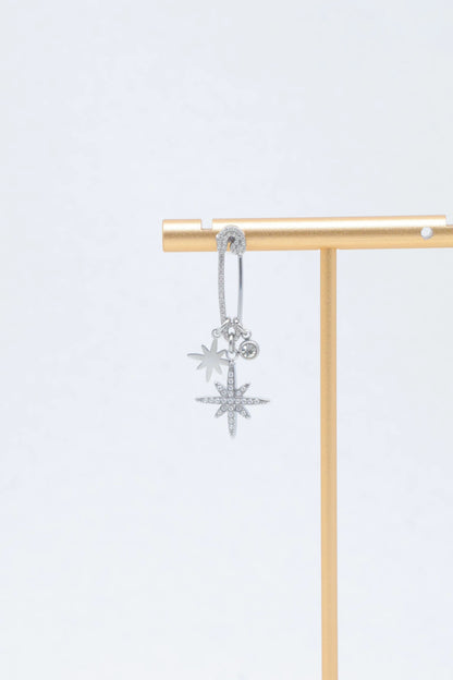 Boucles d’oreilles en acier inoxydable