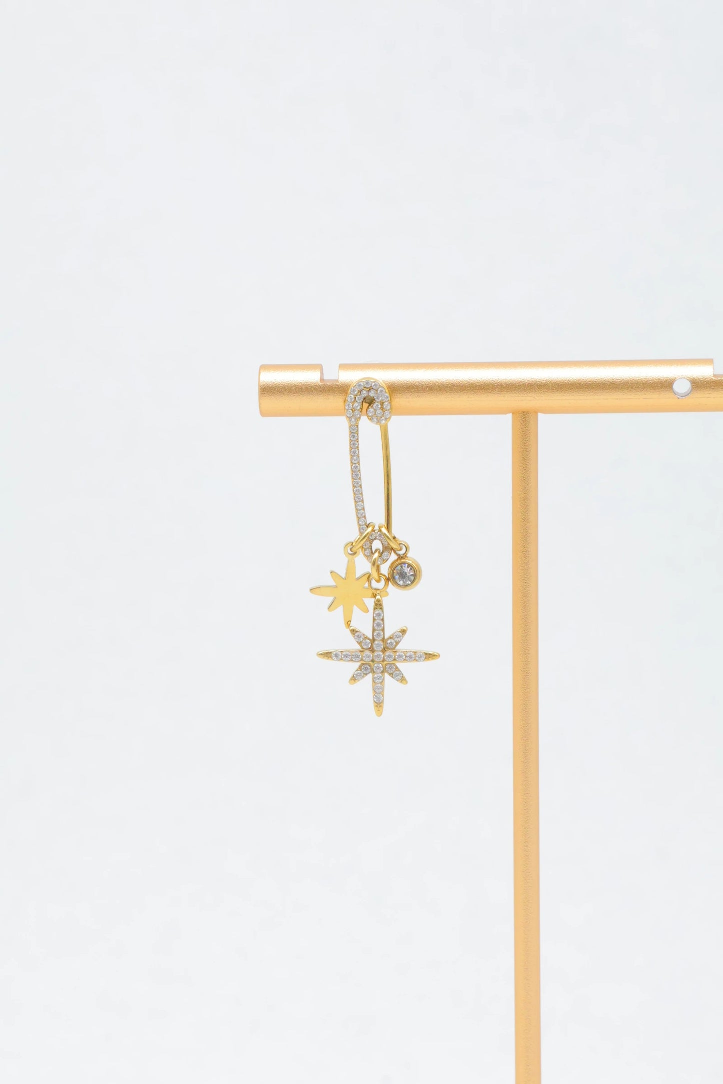 Boucles d’oreilles en acier inoxydable