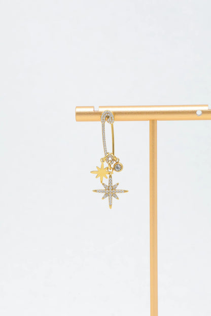 Boucles d’oreilles en acier inoxydable