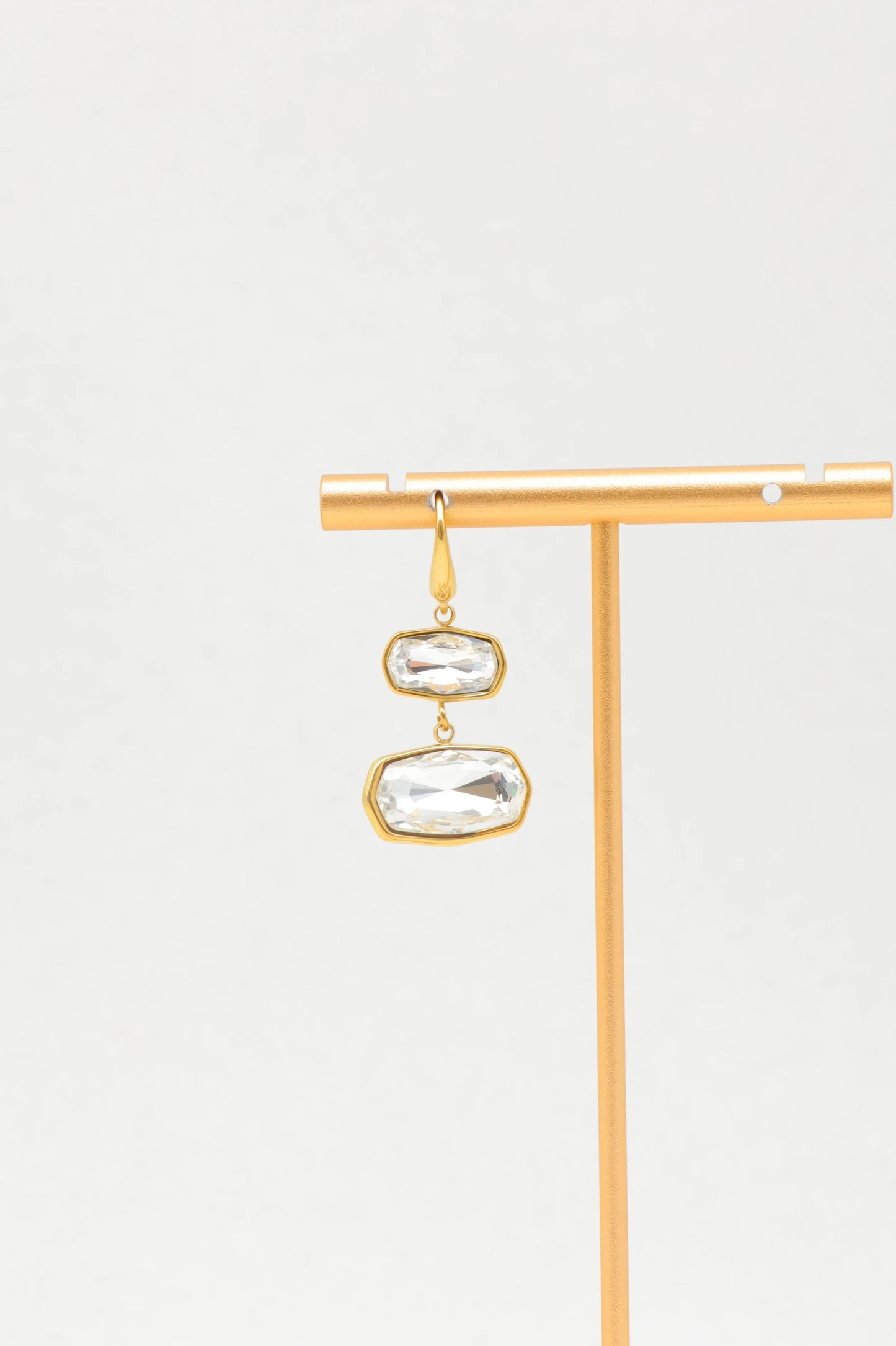Boucles d’oreilles en acier inoxydable