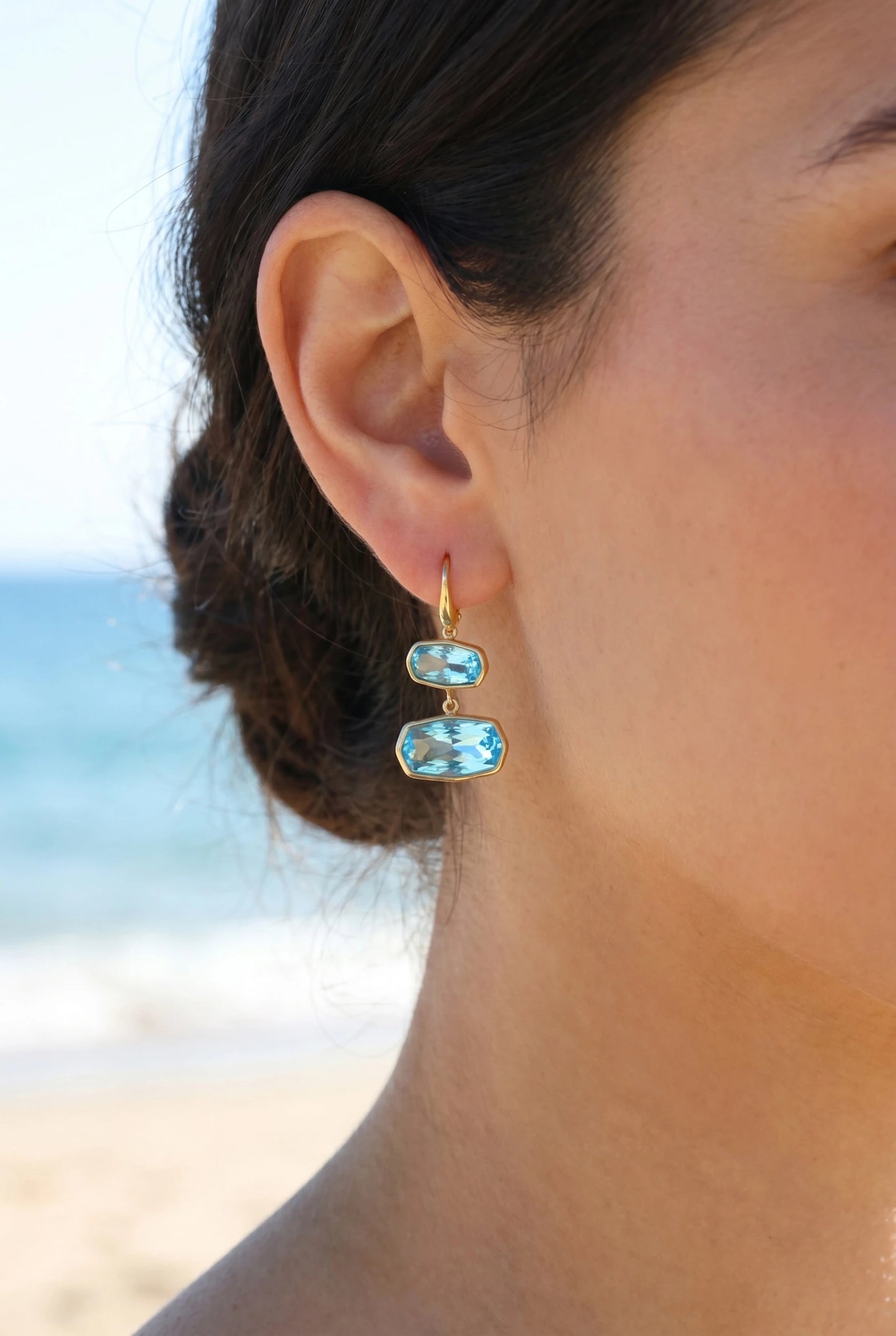 Boucles d’oreilles en acier inoxydable