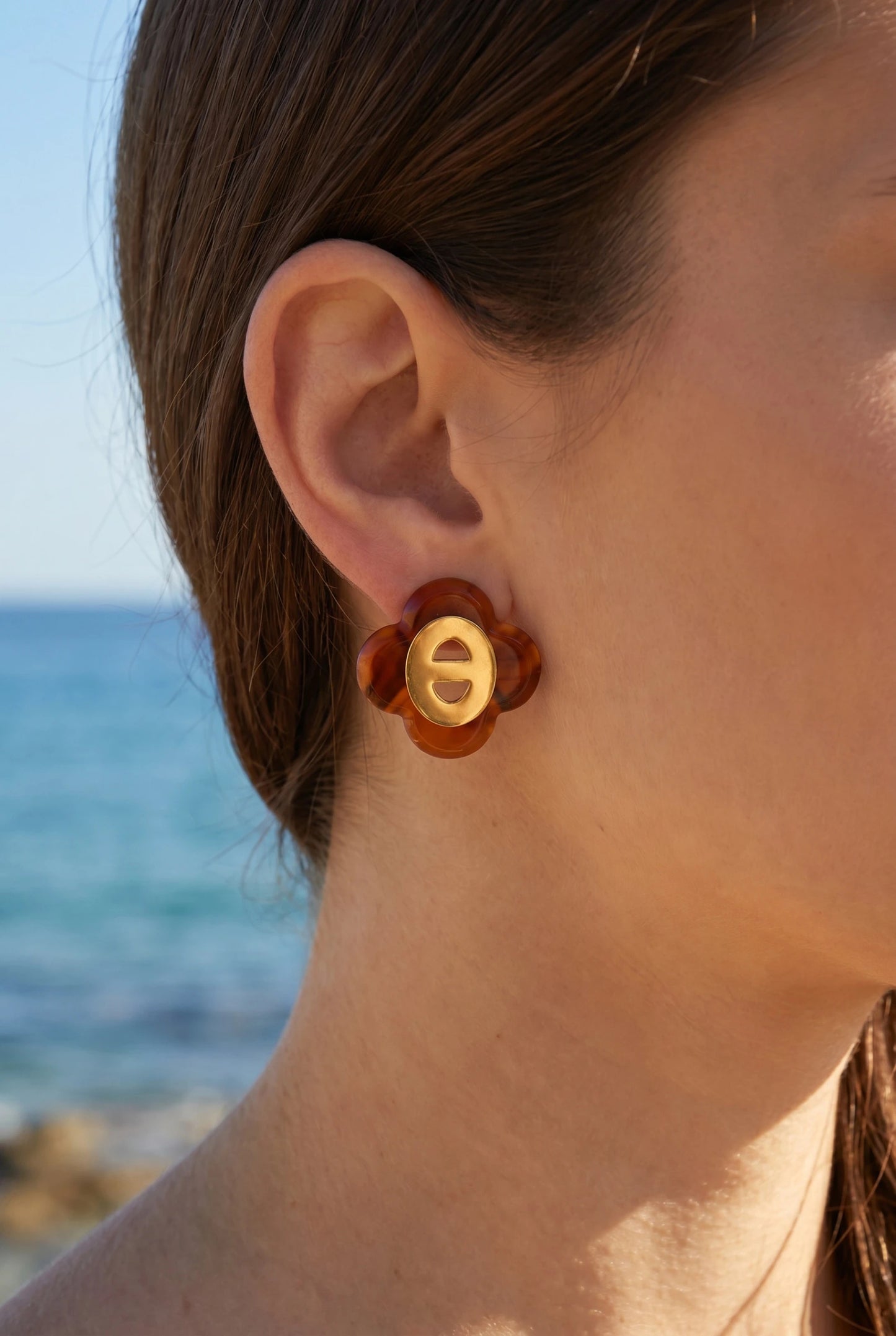 Boucles d’oreilles en acier inoxydable