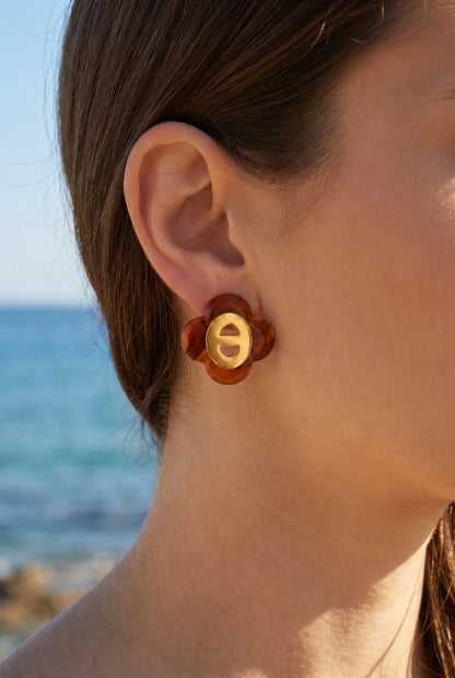 Boucles d’oreilles en acier inoxydable
