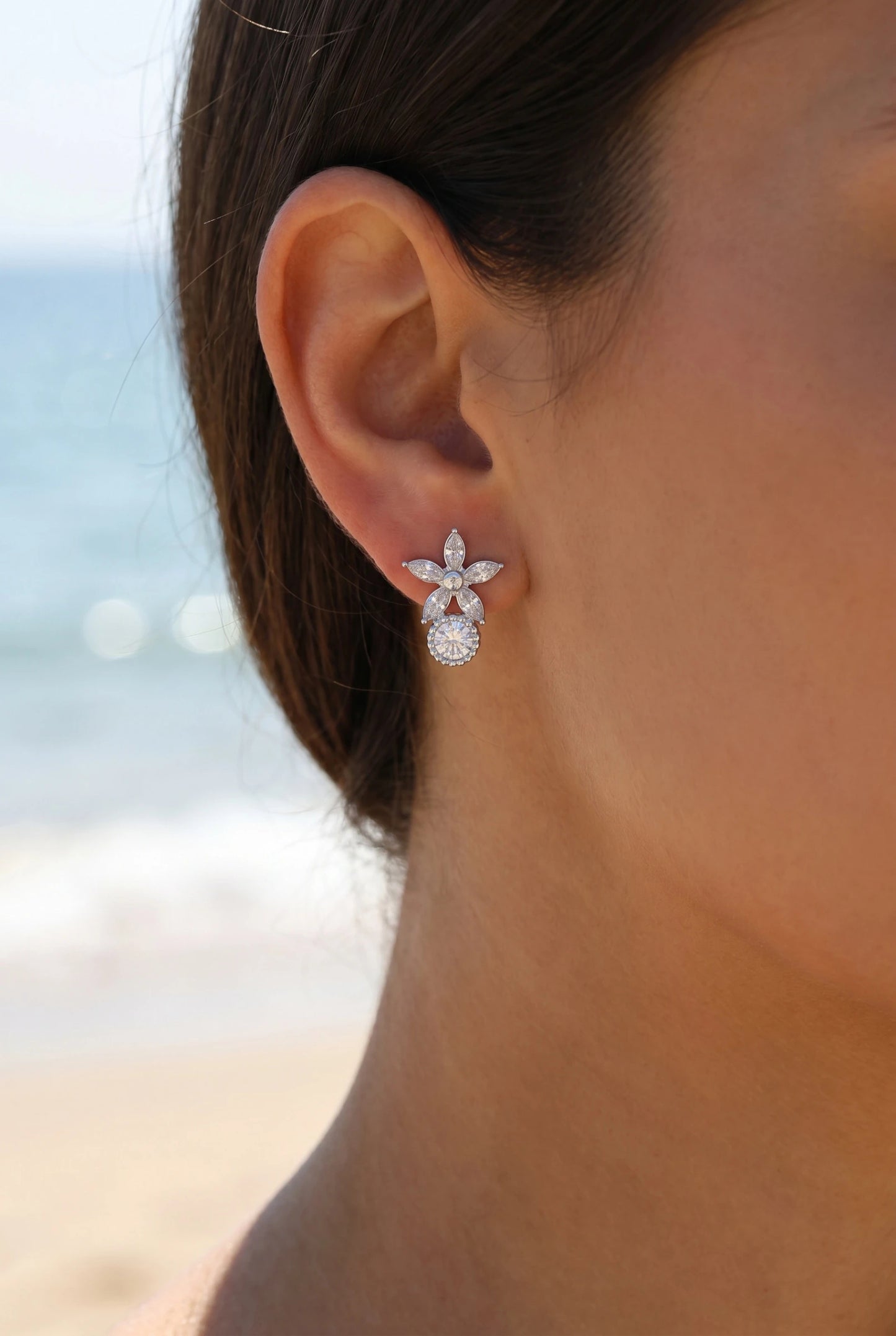 Boucles d’oreilles en acier inoxydable