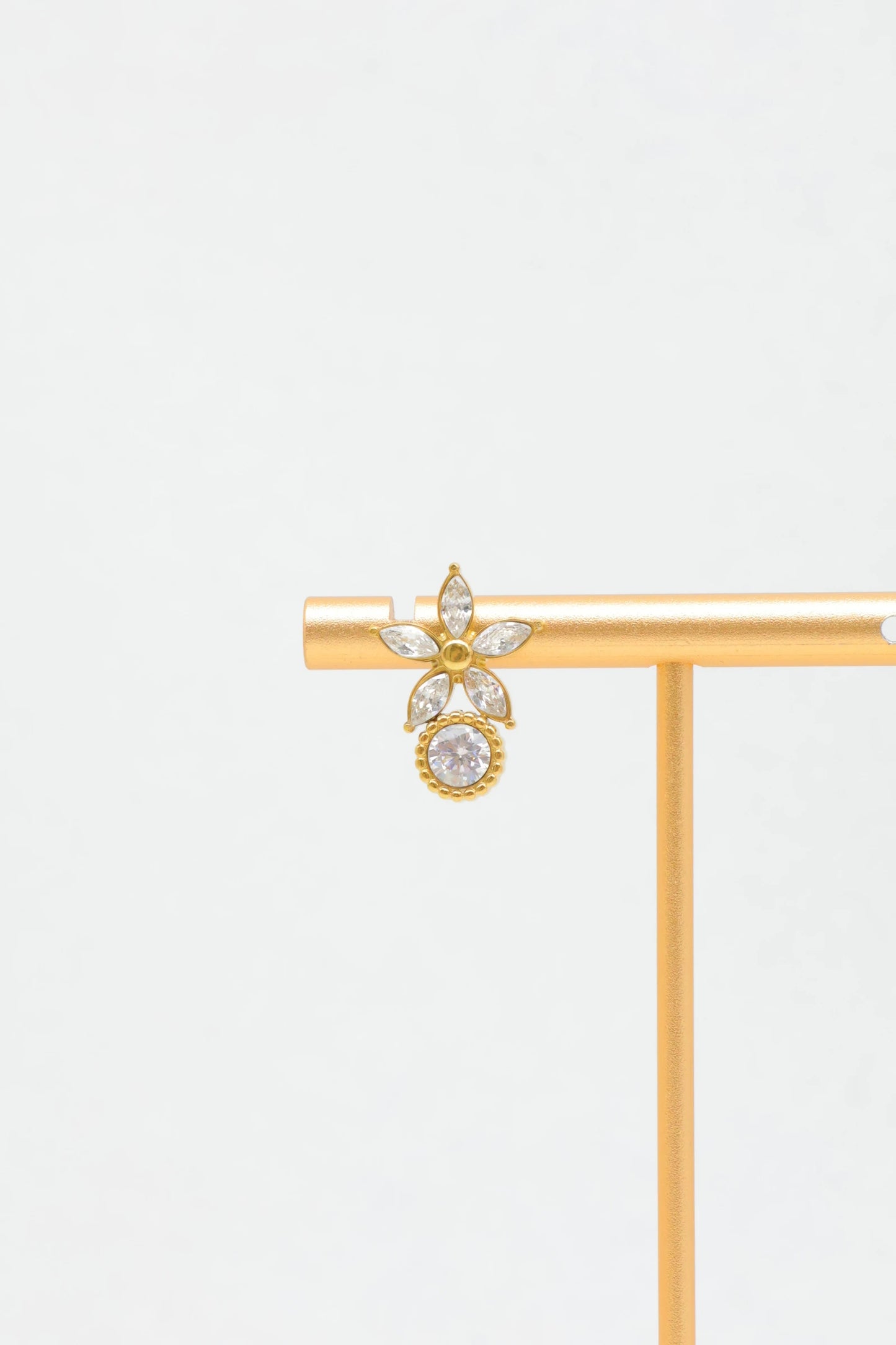 Boucles d’oreilles en acier inoxydable