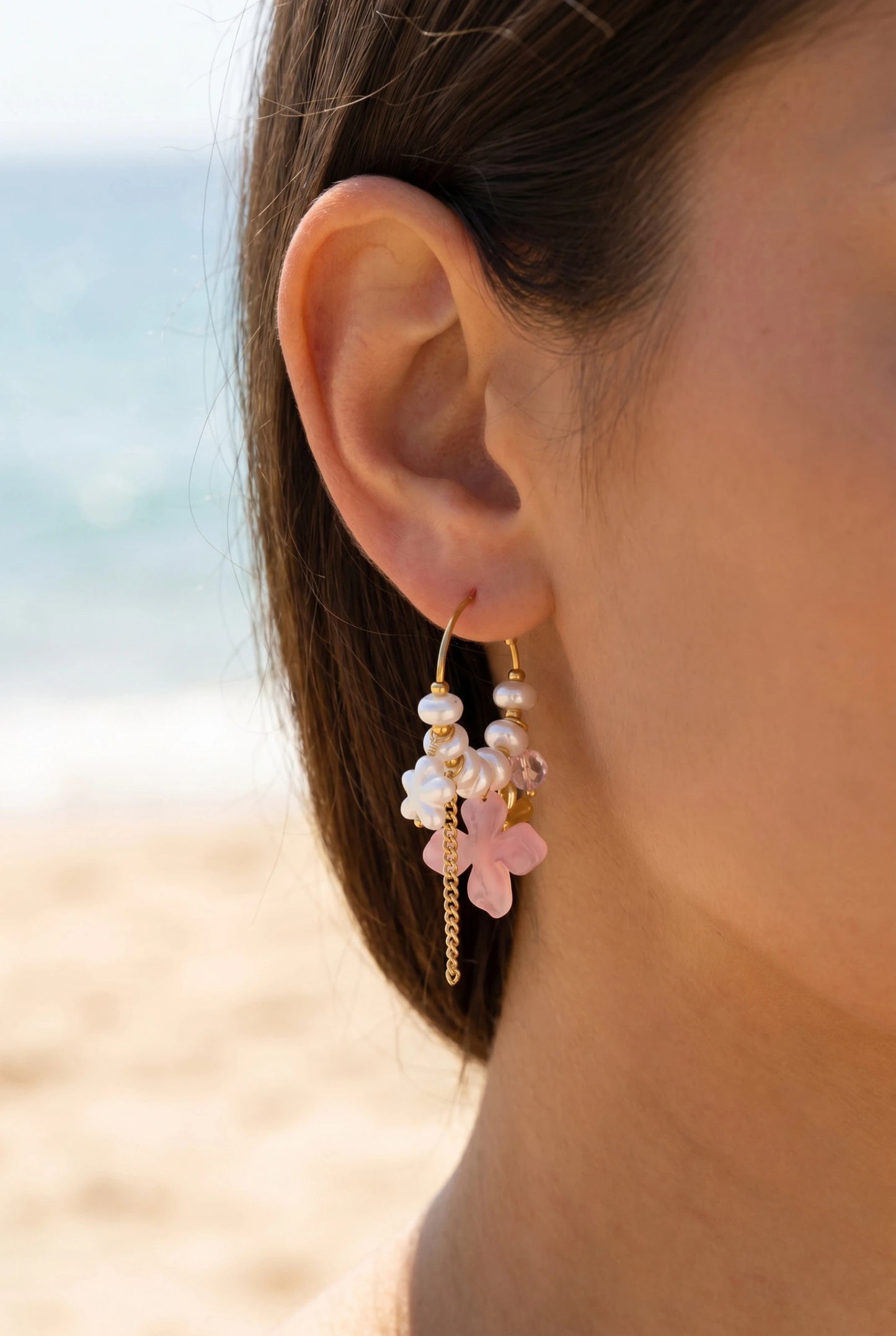 Boucles d’oreilles en acier inoxydable