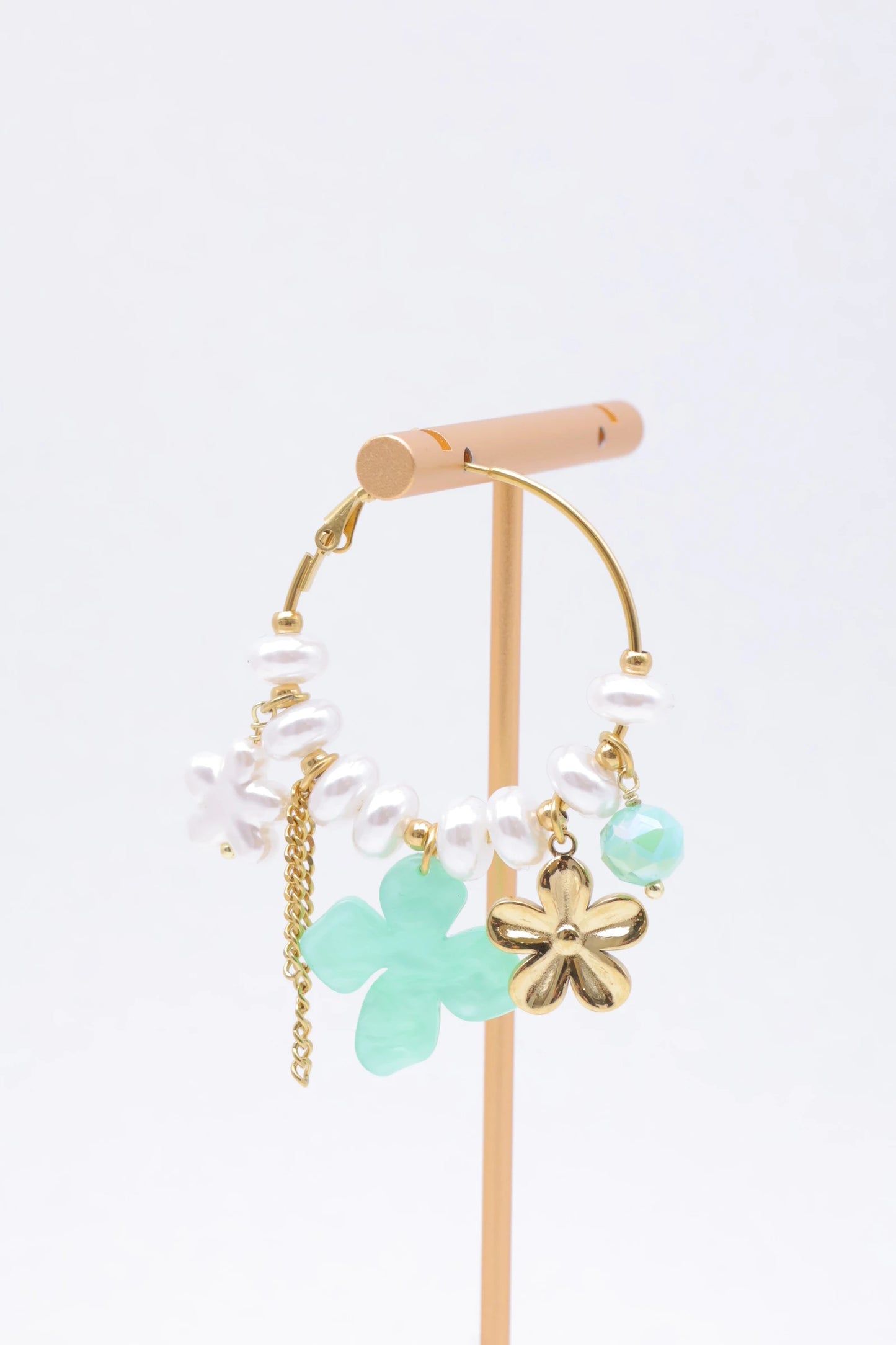Boucles d’oreilles en acier inoxydable
