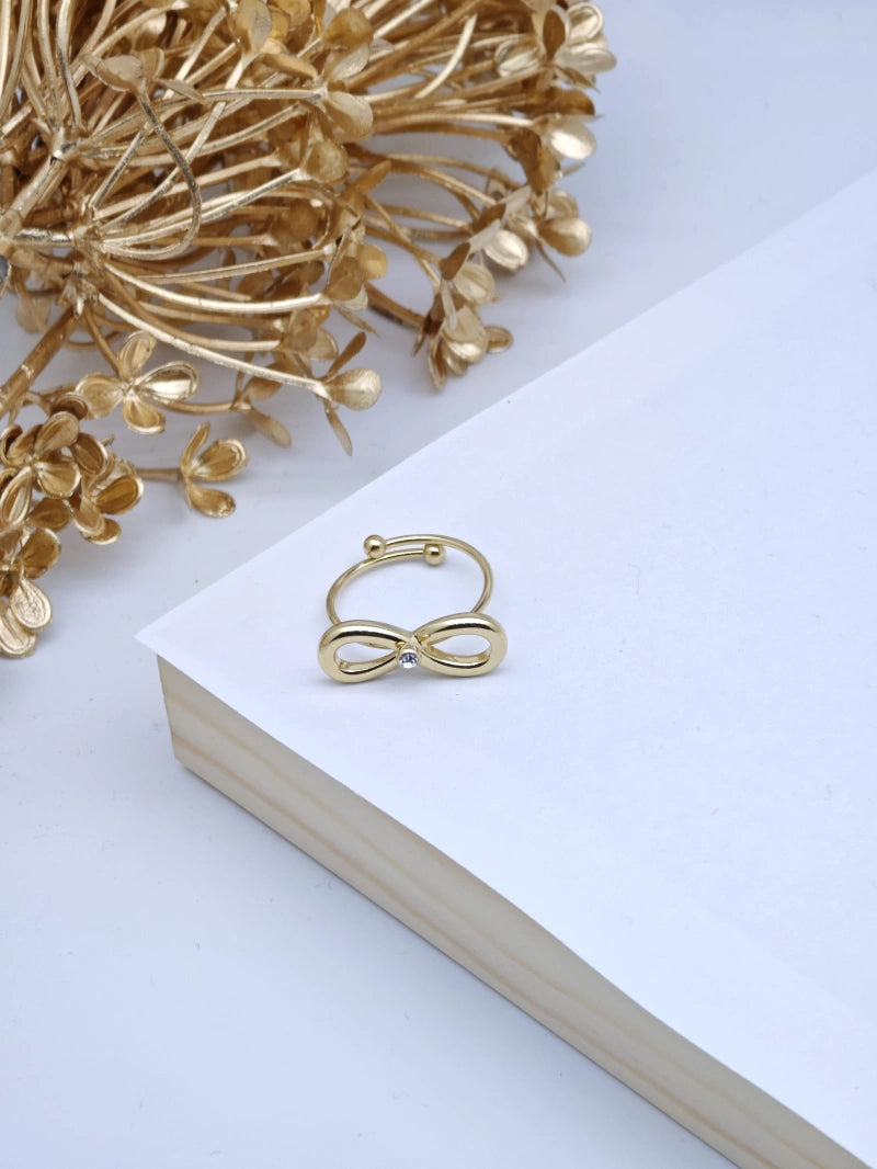 Bague en acier inoxydable ajustable - BLANC