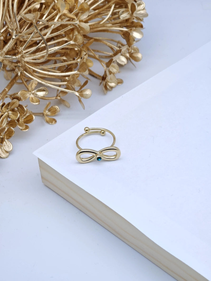 Bague en acier inoxydable ajustable - VERT