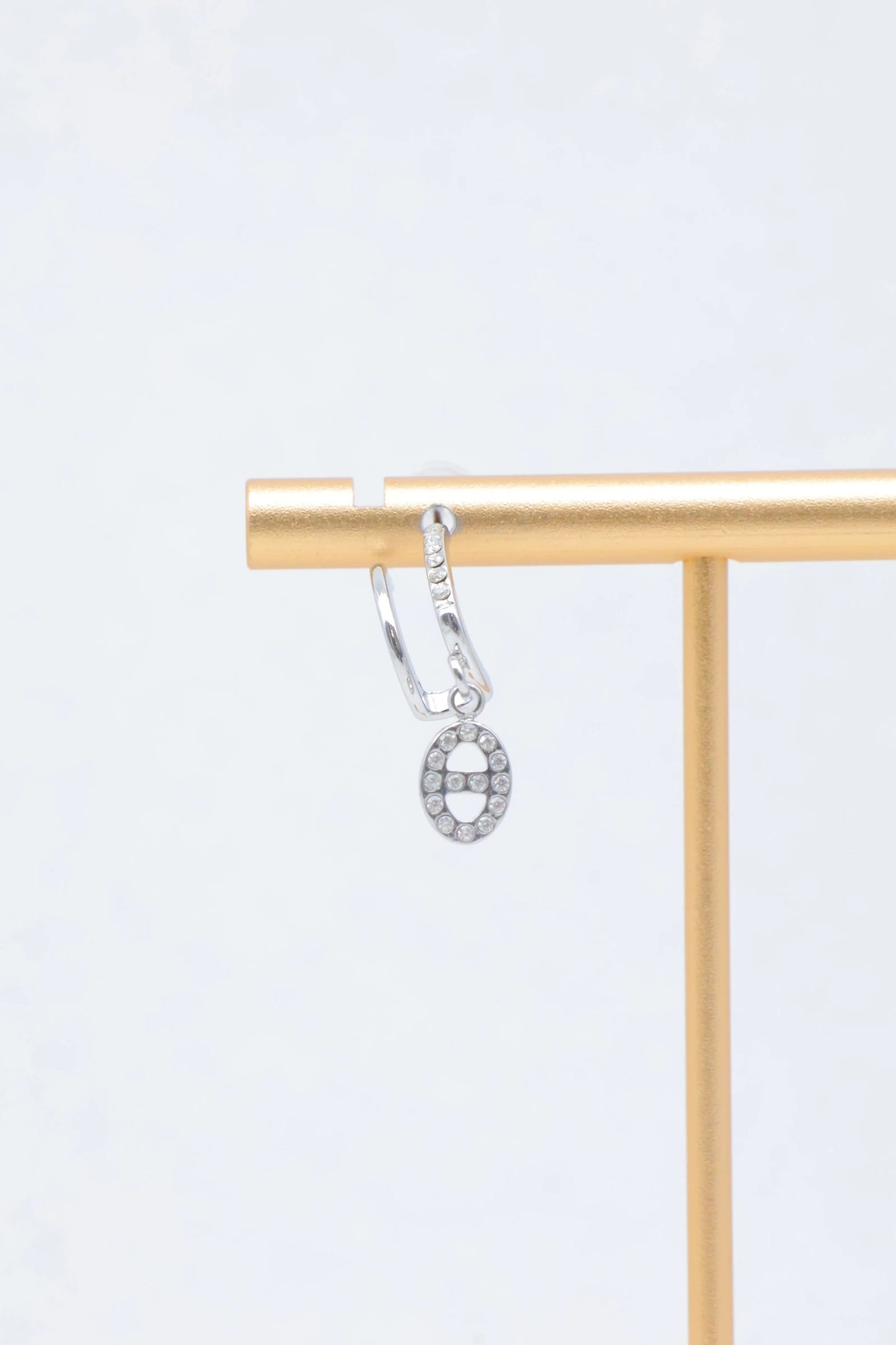 Boucles d’oreilles en acier inoxydable