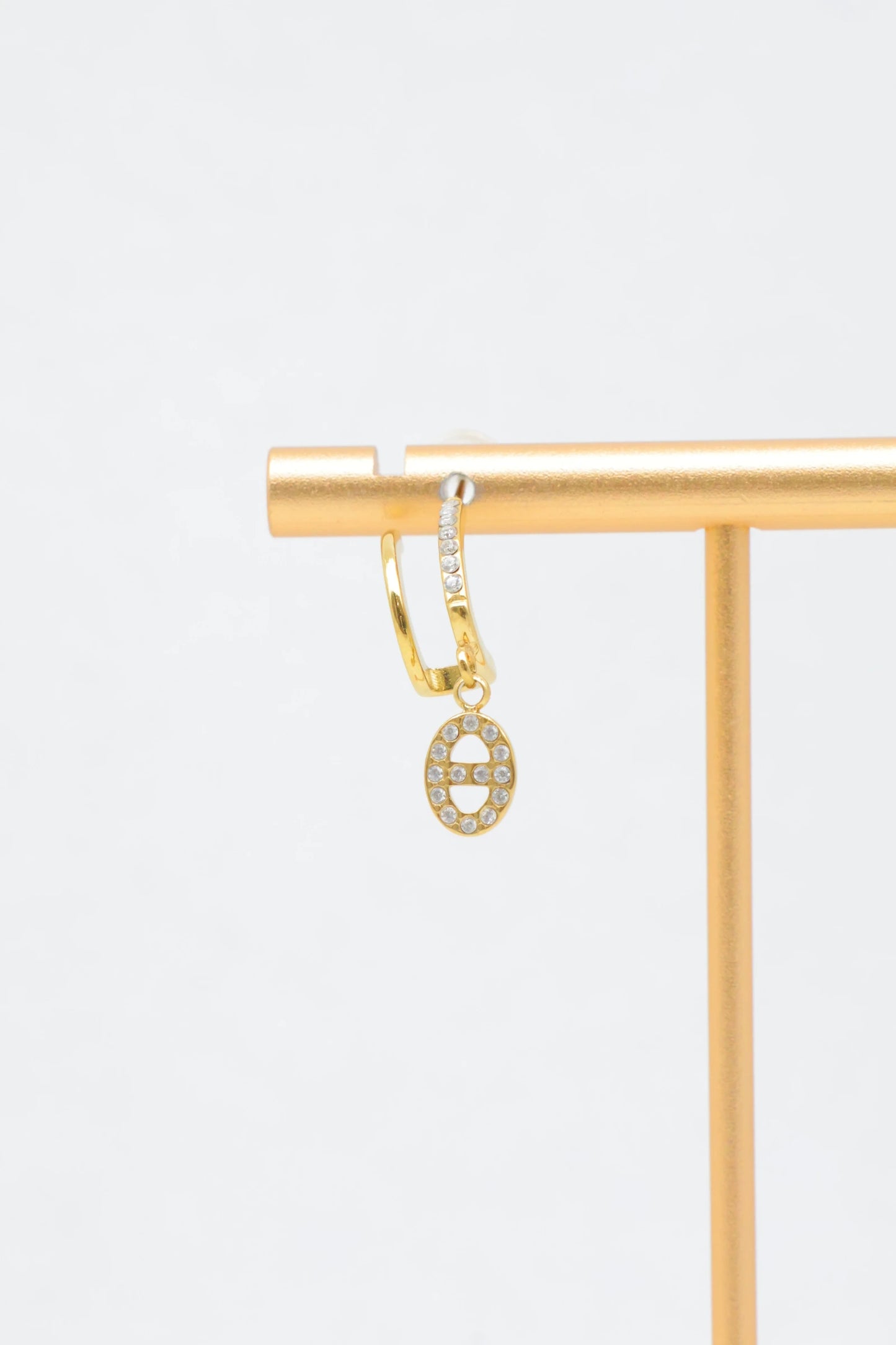 Boucles d’oreilles en acier inoxydable