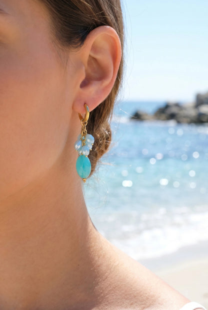 Boucles d’oreilles en acier inoxydable
