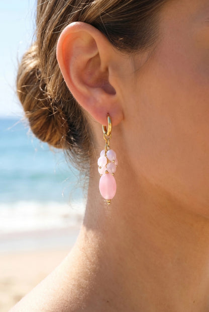 Boucles d’oreilles en acier inoxydable