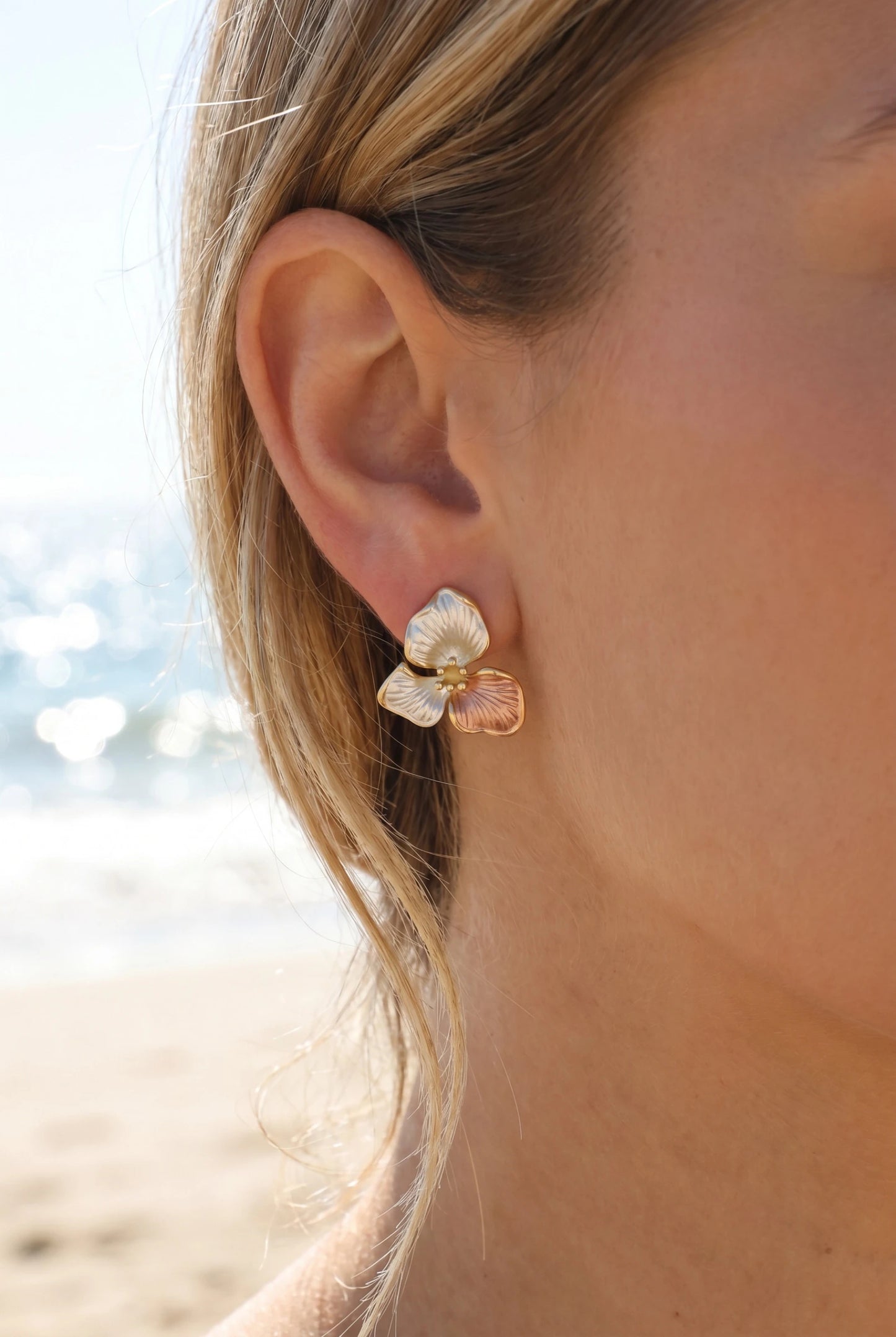 Boucles d’oreilles en acier inoxydable