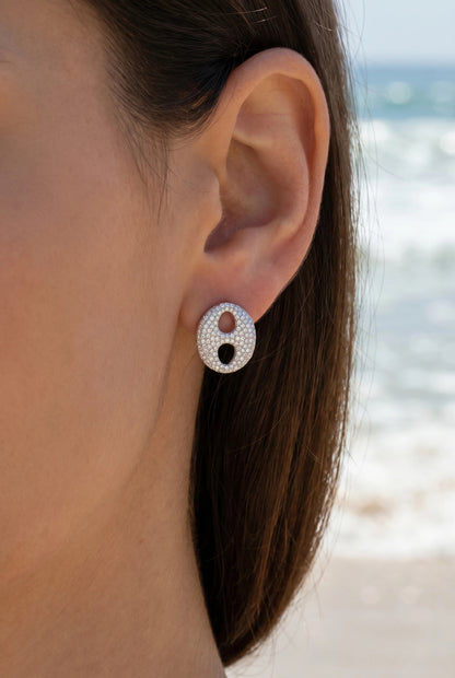 Boucles d’oreilles en acier inoxydable
