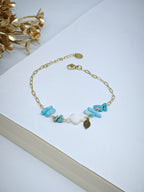 Bracelet en acier inoxydable - BLEU