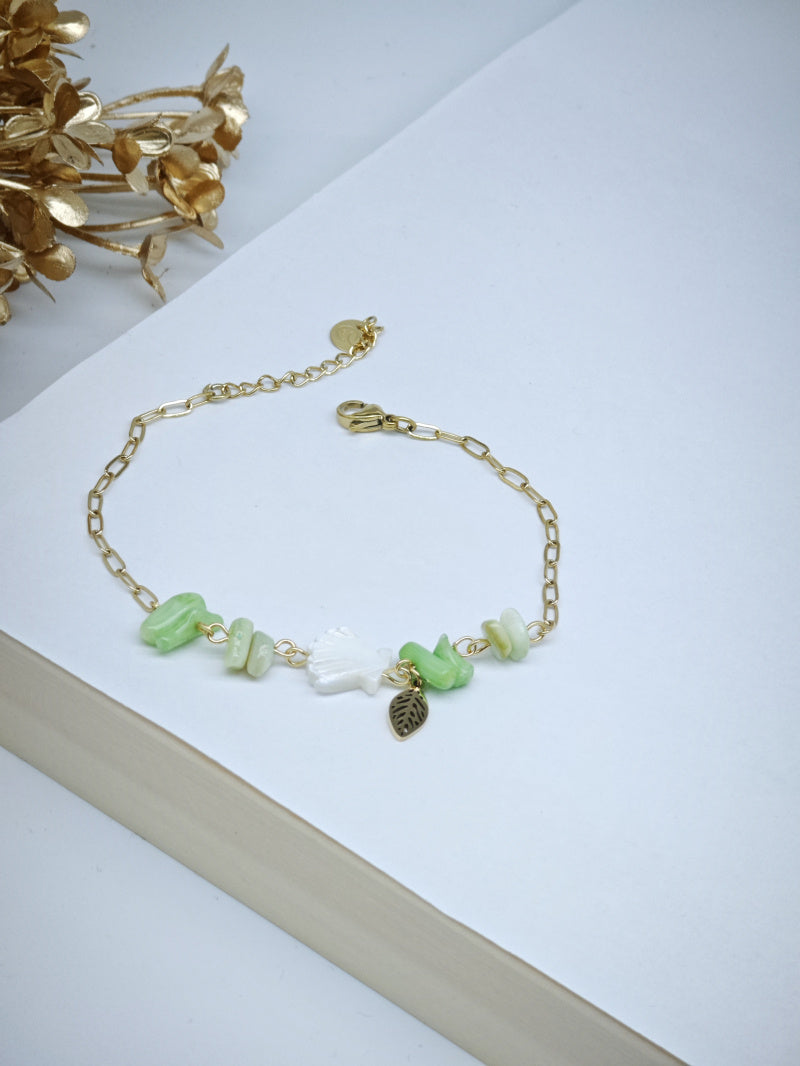 Bracelet en acier inoxydable - VERT