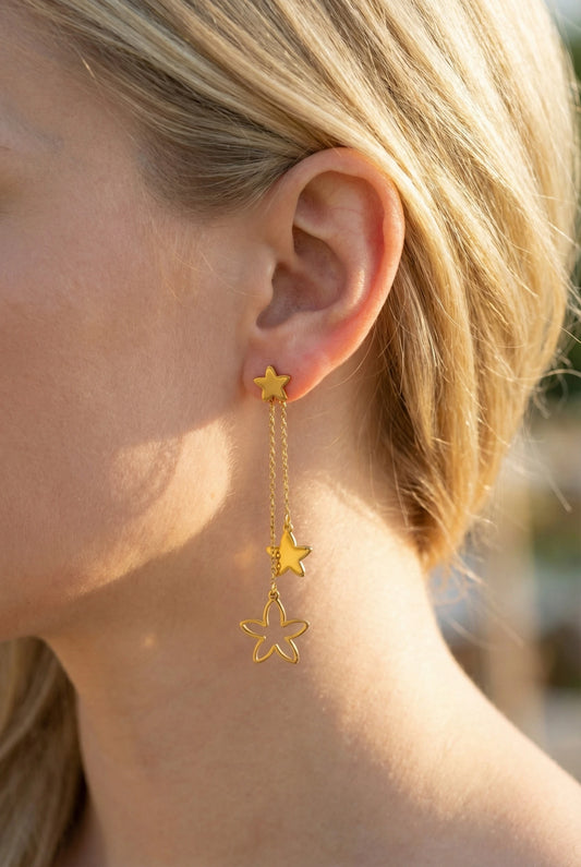 Boucles d’oreilles en acier inoxydable