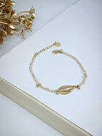Bracelet en acier inoxydable - BEIGE