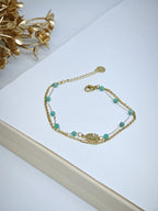 Bracelet en acier inoxydable - VERT