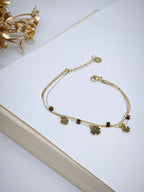 Bracelet en acier inoxydable - MARRON
