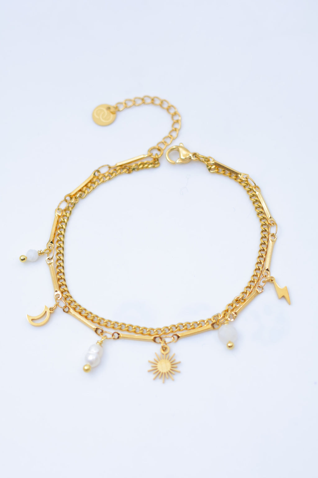 Bracelet en acier inoxydable - BLANC