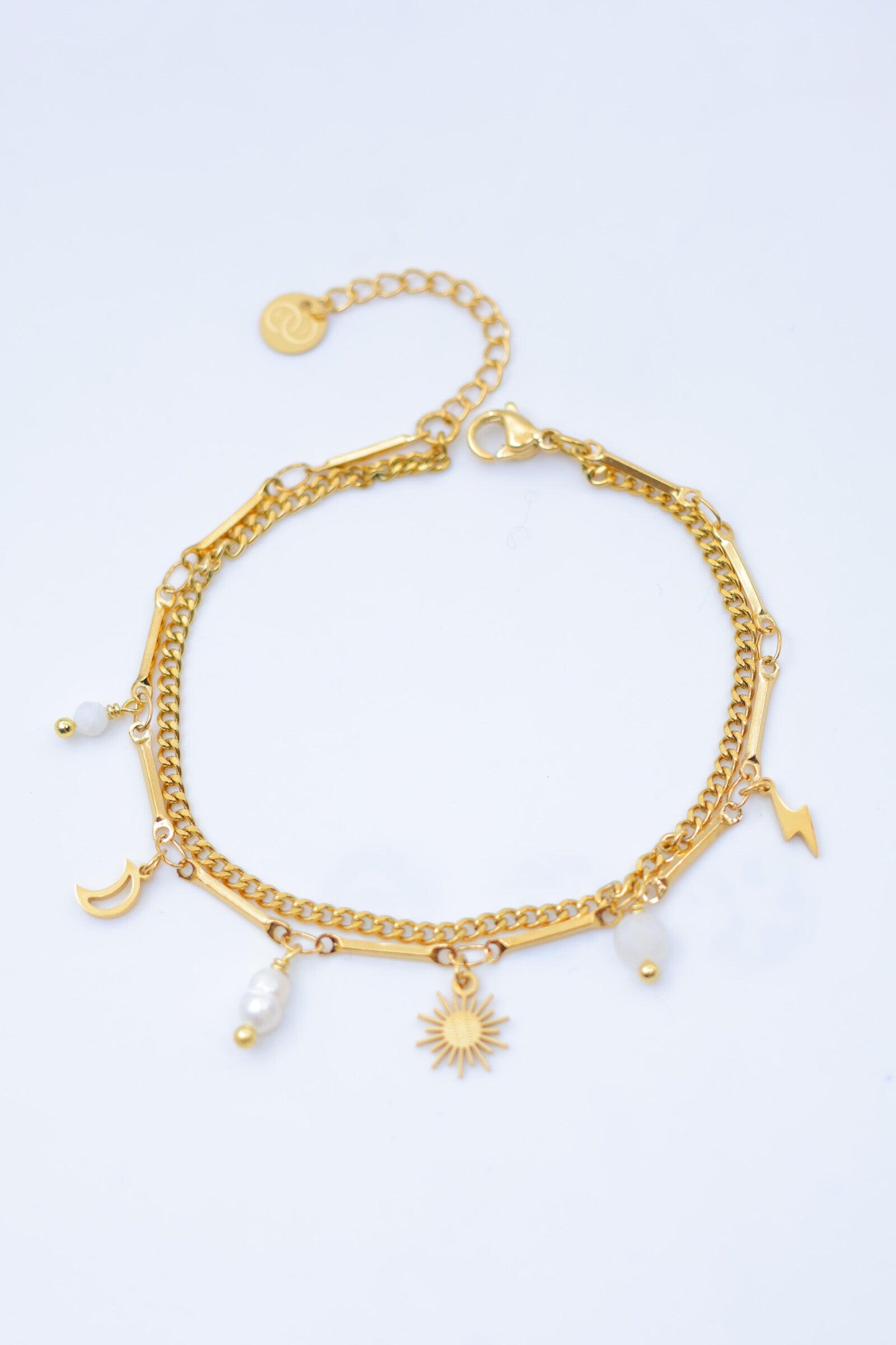 Bracelet en acier inoxydable - BLANC