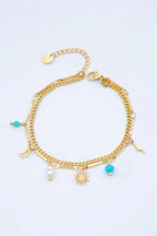 Bracelet en acier inoxydable - BLEU