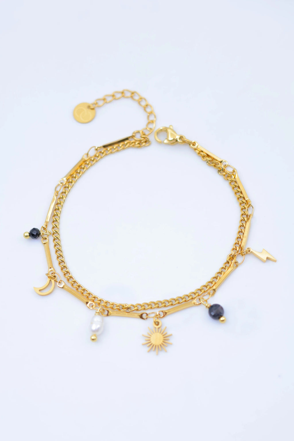 Bracelet en acier inoxydable - NOIR