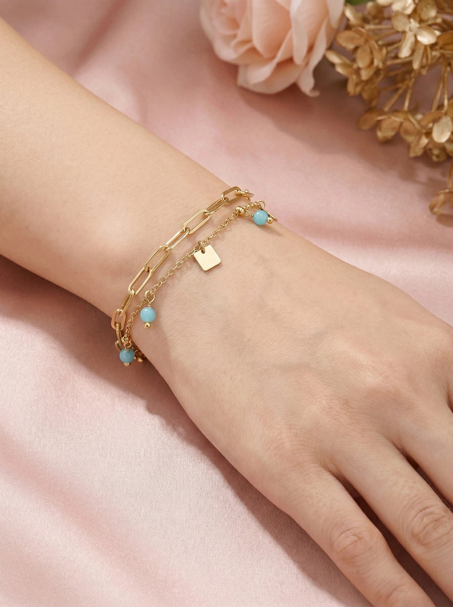 Bracelets en acier inoxydable