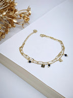 Bracelet en acier inoxydable - NOIR