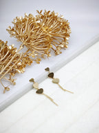 Boucles d'oreilles en acier inoxydable - DORÉ