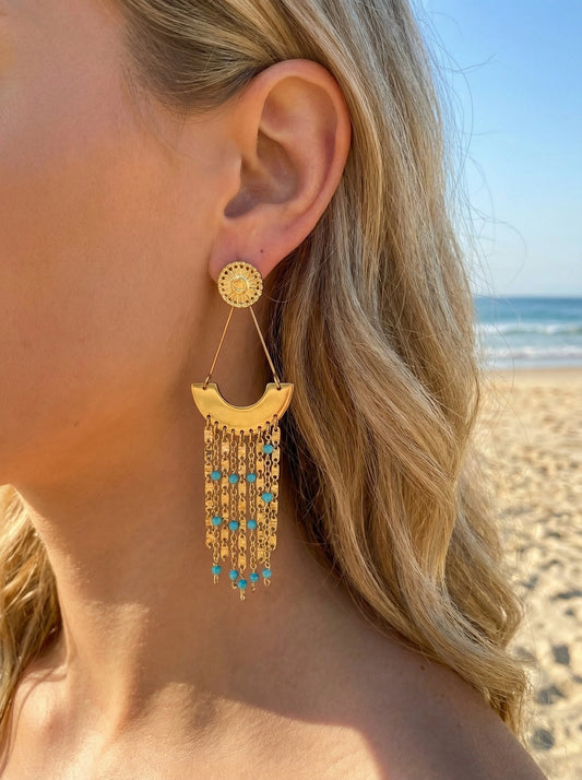 Boucles d’oreilles en acier inoxydable