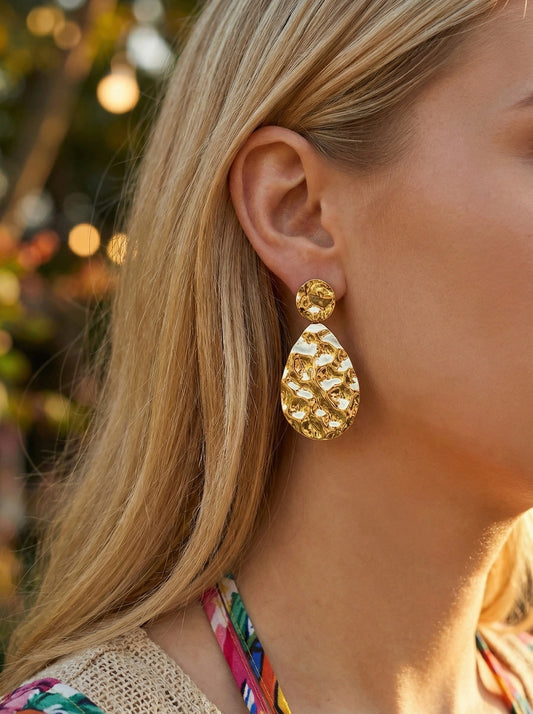 Boucles d’oreilles en acier inoxydable