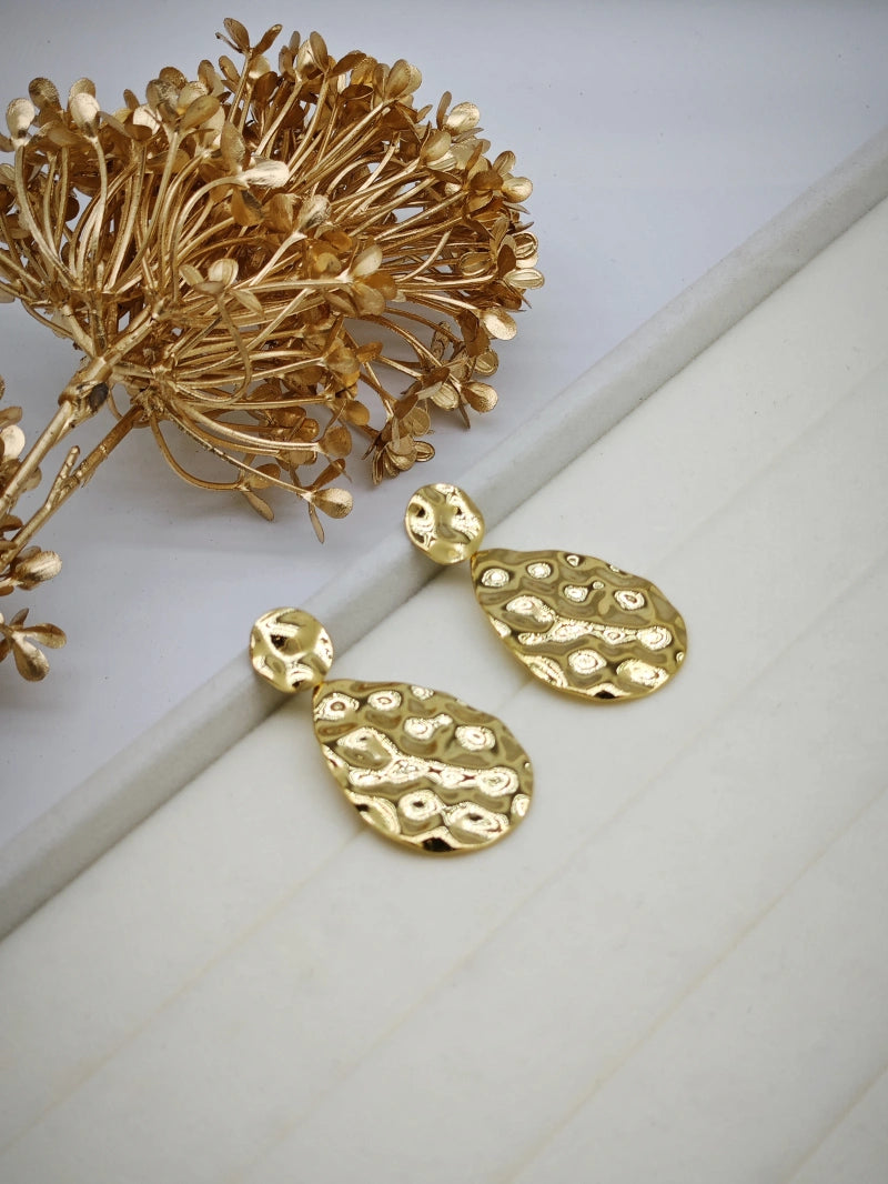 Boucles d'oreilles en acier inoxydable - DORÉ