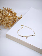 Bracelet en acier inoxydable - BEIGE