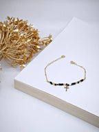 Bracelet en acier inoxydable - NOIR
