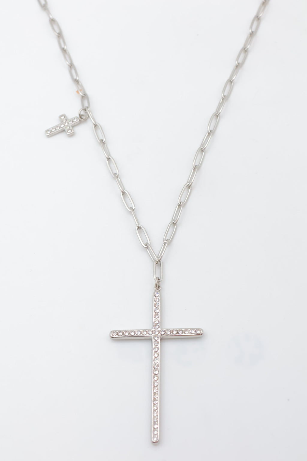 Collier en acier inoxydable - ARGENT