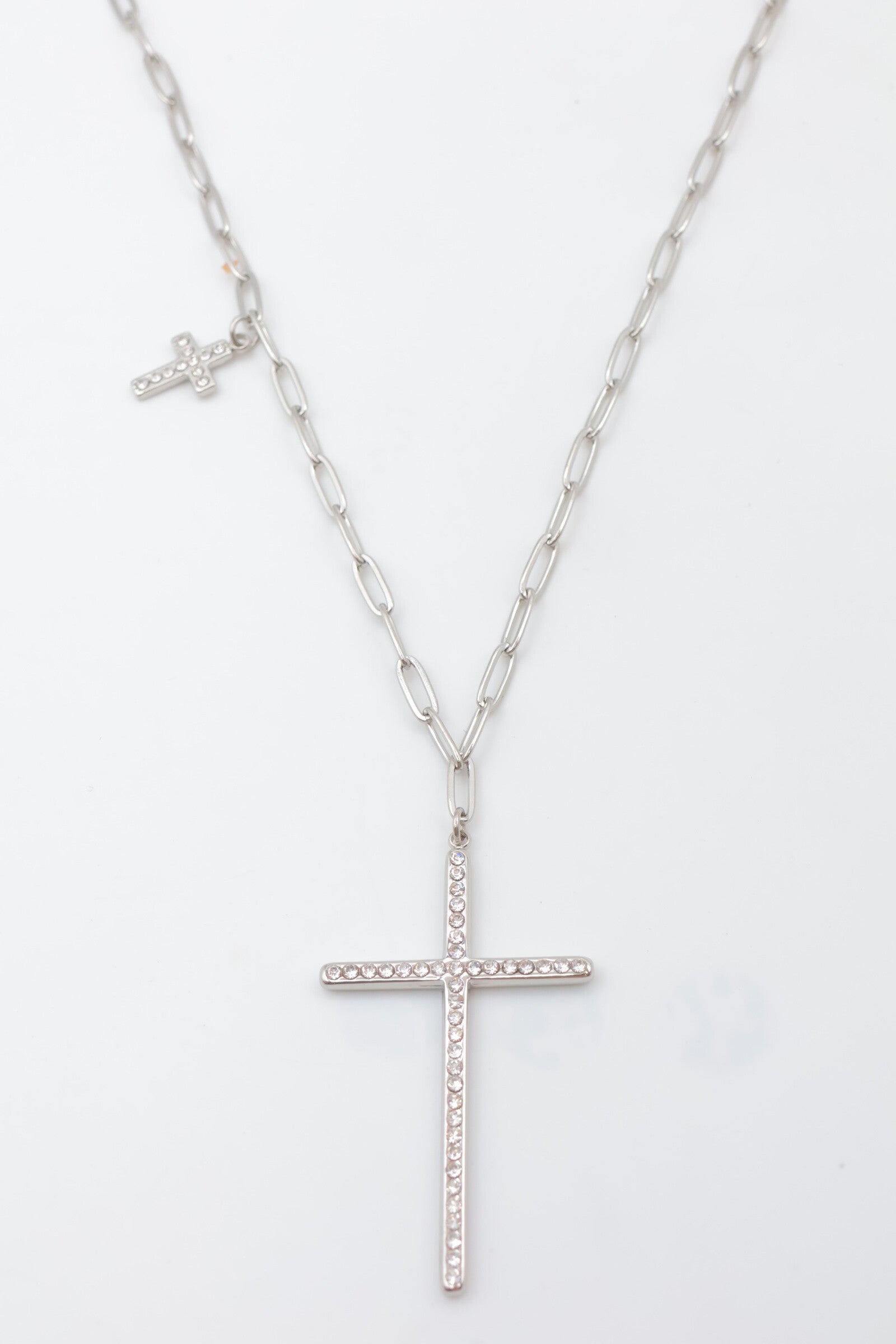 Collier en acier inoxydable - ARGENT