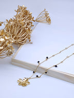 Collier en acier inoxydable - NOIR