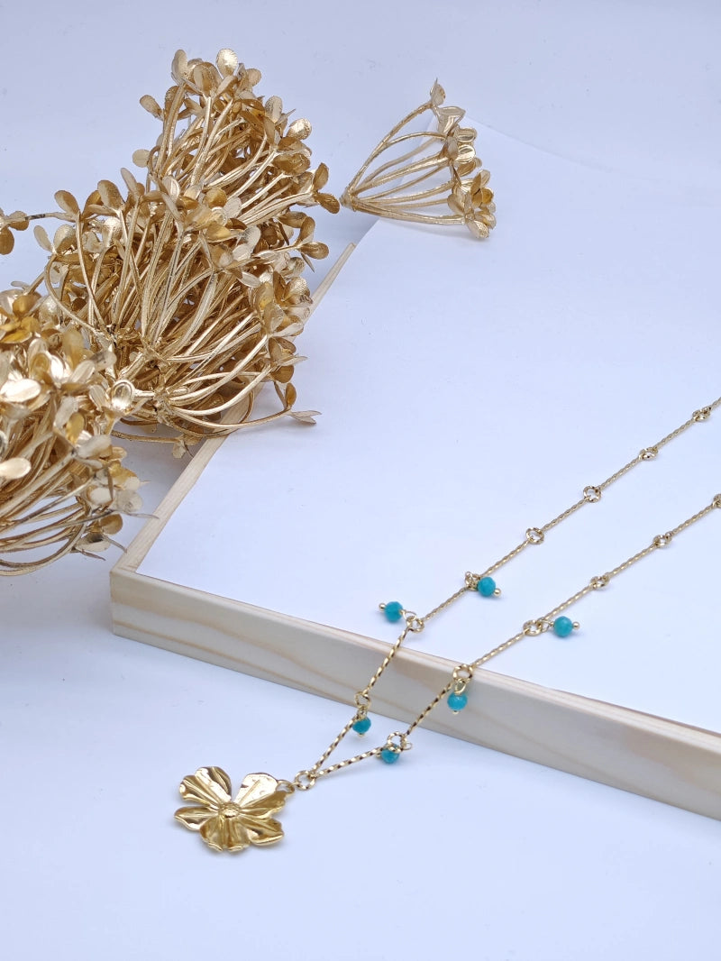 Collier en acier inoxydable - VERT