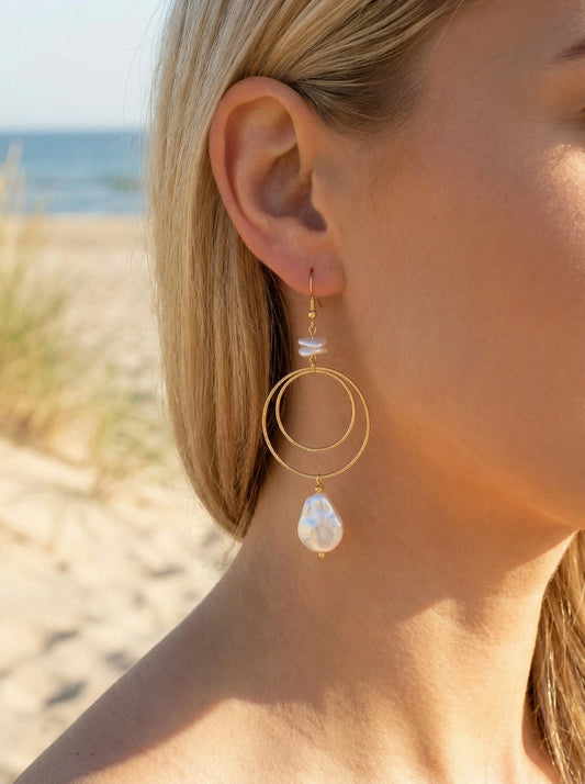 Boucles d’oreilles en acier inoxydable