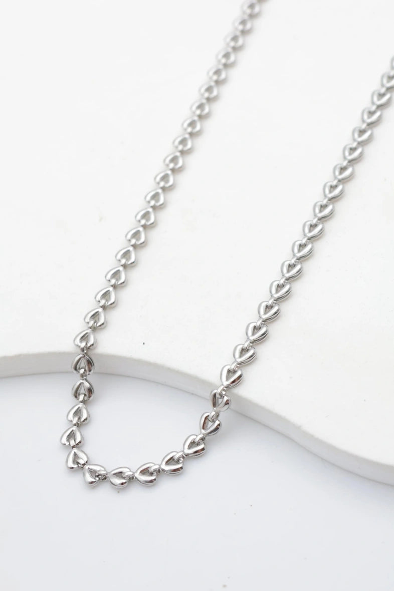 Collier en acier inoxydable - ARGENT