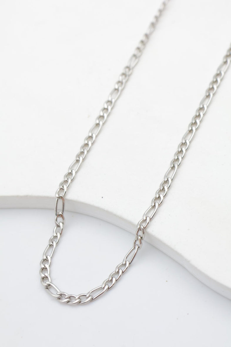 Collier en acier inoxydable - ARGENT