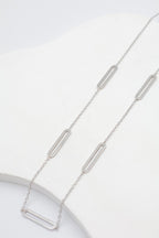 Collier en acier inoxydable - ARGENT